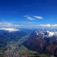Flugwegposition um 12:34:49: Aufgenommen in der Nähe von Gemeinde Dölsach, Österreich in 3348 Meter